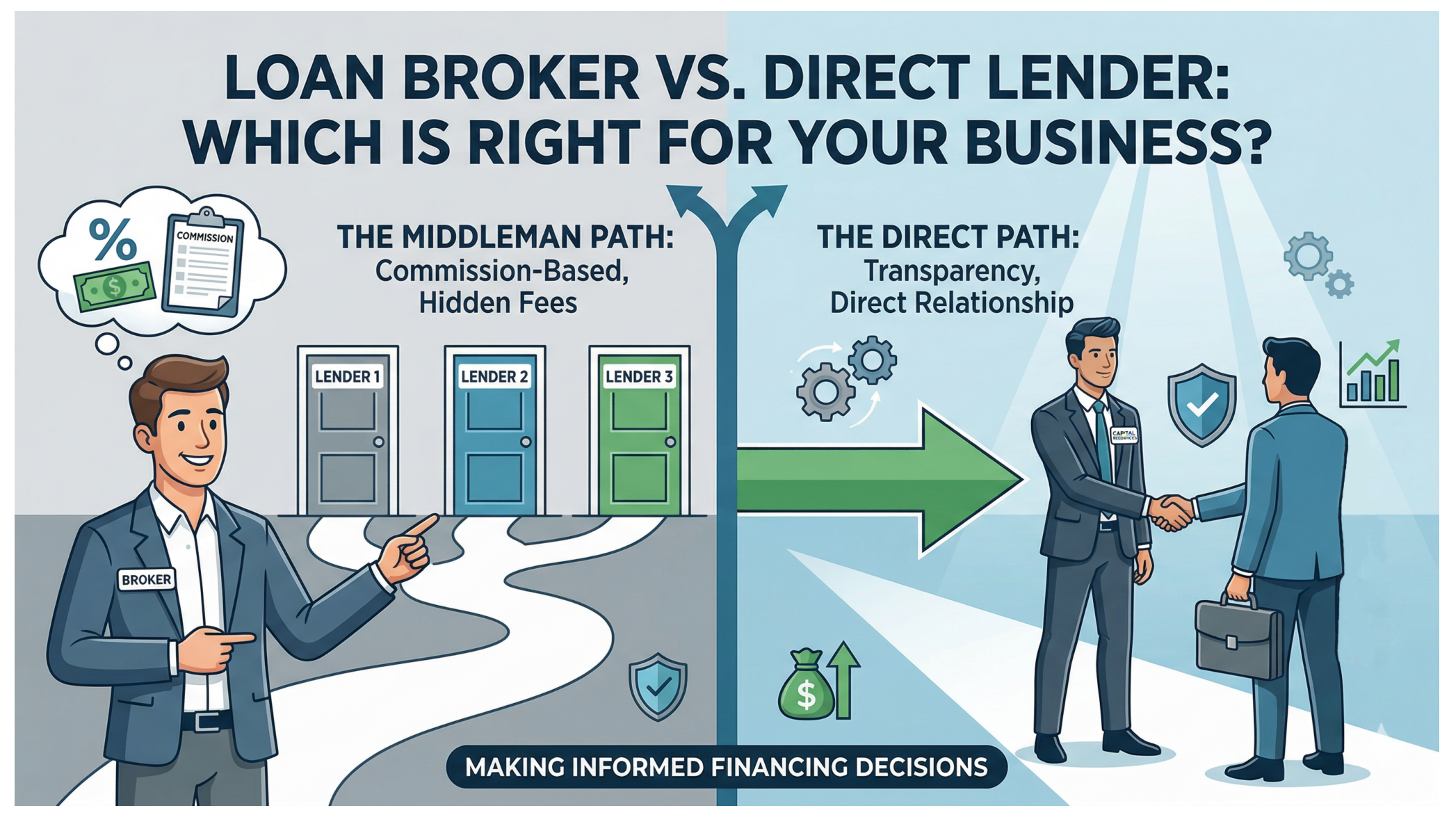 loan broker versus direct lender